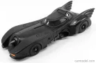 BATMAN  BATMOBILE MOVIE 1989 WITH BATMAN FIGURE  MATT BLACK