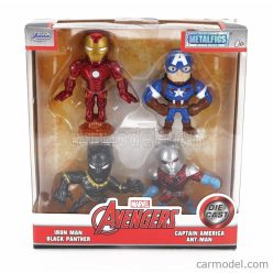   FIGURES  SET 4X AVENGERS - BLACK PANTHER - IRON MAN - ANT-MAN - CAPTAIN AMERICA - CM. 6.0  VARIOUS