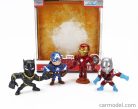 FIGURES  SET 4X AVENGERS - BLACK PANTHER - IRON MAN - ANT-MAN - CAPTAIN AMERICA - CM. 6.0  VARIOUS