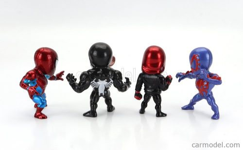 FIGURES  SET 4X AVENGERS - SPIDER MAN - MILES MORALES - SPIDERMAN 2099 - VENOM - CM. 6.0  VARIOUS
