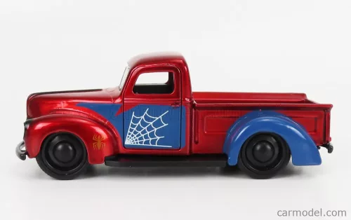 FORD USA  PICK-UP WITH SPIDERMAN FIGURE 1941  RED BLUE