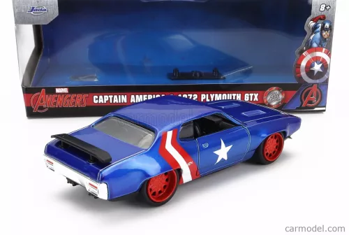 PLYMOUTH - GTX WITH CAPTAIN AMERICA FIGURE 1972