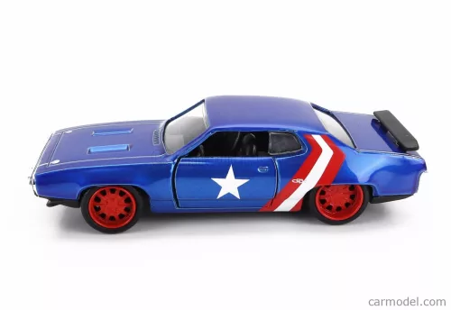 PLYMOUTH - GTX WITH CAPTAIN AMERICA FIGURE 1972