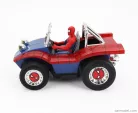 MAYERS MANX  BUGGY WITH SPIDERMAN FIGURE MARVEL 1964  BLUE RED