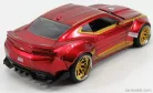 CHEVROLET  CAMARO COUPE WITH IRON MAN FIGURE 2016  RED GOLD