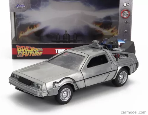 DE LOREAN  TIME MACHINE - BACK TO THE FUTURE 2 - RITORNO AL FUTURO 2  SILVER