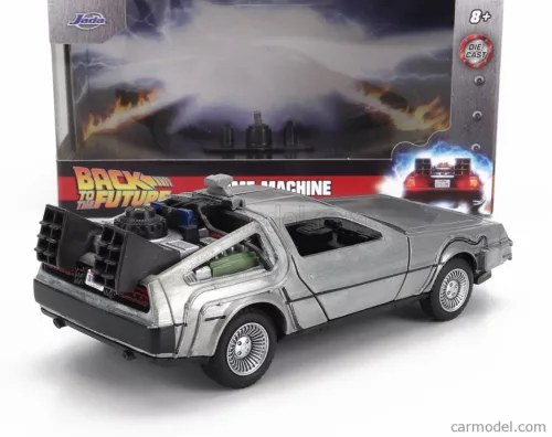 DE LOREAN  TIME MACHINE - BACK TO THE FUTURE 2 - RITORNO AL FUTURO 2  SILVER
