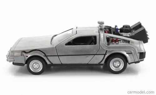 DE LOREAN  TIME MACHINE - BACK TO THE FUTURE 2 - RITORNO AL FUTURO 2  SILVER