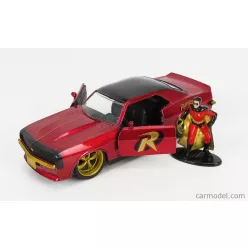 CHEVROLET  CAMARO COUPE WITH ROBIN FIGURE 1969  RED
