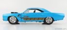 PLYMOUTH  ROAD RUNNER COUPE 1970 WITH WILE E. COYOTE FIGURE - LOONEY TUNES  BLUE