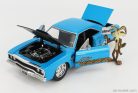 PLYMOUTH  ROAD RUNNER COUPE 1970 WITH WILE E. COYOTE FIGURE - LOONEY TUNES
