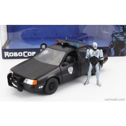FORD USA  TAURUS LX DETROIT POLICE 1986 WITH ROBOCOP FIGURE