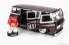 FORD USA  ECONOLINE MINIBUS WITH M&M's FIGURE 1965  BROWN