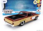 CHEVROLET  EL CAMINO PICK-UP WITH TANZMANIAN DEVIL FIGURE LOONEY TUNES 1967  2 TONE BROWN