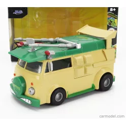   VOLKSWAGEN  PARTY WAGON DONATELLO NINJA TURTLES - TARTARUGHE NINJA  YELLOW GREEN