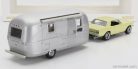 FORD USA  MUSTANG COUPE 1968 WITH AIRSTREAM CARAVAN ROULOTTE