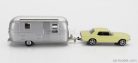 FORD USA  MUSTANG COUPE 1968 WITH AIRSTREAM CARAVAN ROULOTTE