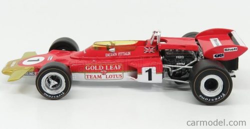 LOTUS  F1  72D TEAM LOTUS N 1 FRENCH GP 1971 E.FITTIPALDI  RED GOLD