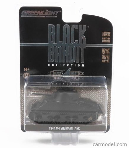 TANK  M4 SHERMAN 1941 - BLACK BANDIT  MILITARY BLACK