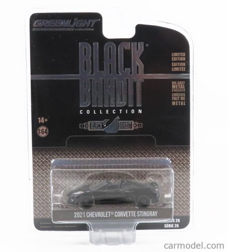 CHEVROLET  CORVETTE STINGRAY 2021 - BLACK BANDIT  BLACK
