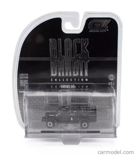 DODGE  POWER WAGON TRUCK 1946 - SMOKEY AND THE BANDIT  BLACK GREY