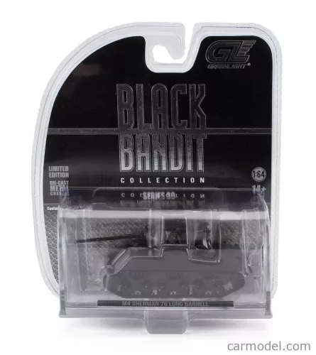 TANK  M4 SHERMAN MILITARY 1945 - SMOKEY AND THE BANDIT  BLACK GREY