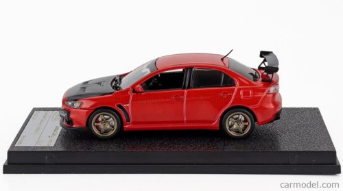 MITSUBISHI  LANCER EVOLUTION X 2008  RED MET BLACK