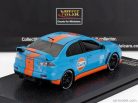 MITSUBISHI  LANCER EVOLUTION X GULF LIVERY 2008  LIGHT BLUE ORANGE