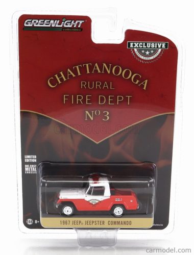 JEEP  COMMANDO JEEPSTER PICK-UP FIRE ENGINE 1967  ORANGE WHITE