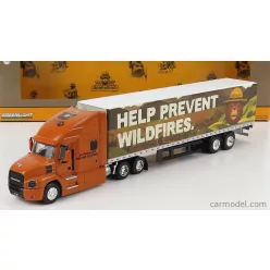   MACK  ANTHEM TRUCK 2019 - HELP PREVENT WILDFIRES SMOKEY BEAR  LIGHT BROWN WHITE