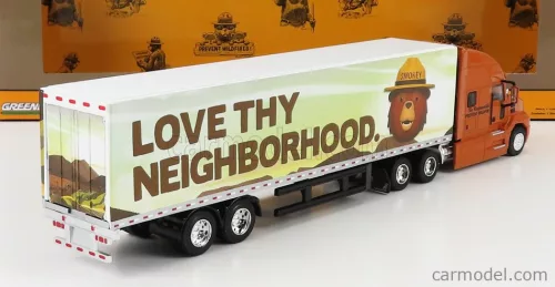 MACK  ANTHEM TRUCK 2019 - HELP PREVENT WILDFIRES SMOKEY BEAR  LIGHT BROWN WHITE