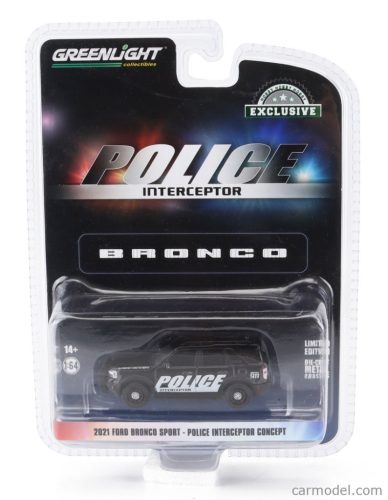 FORD USA  BRONCO SPORT POLICE INTERCEPTOR 2021  BLACK