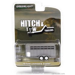   TRAILER  14-FOOT LIVESTOCK - TRASPORTO ANIMALI BESTIAME  GREY