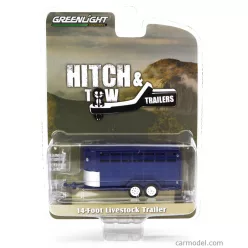   TRAILER  14-FOOT LIVESTOCK - TRASPORTO ANIMALI BESTIAME  BLUE