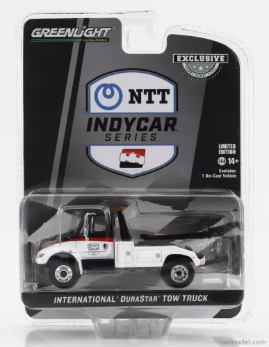INTERNATIONAL  DURASTAR 4400 TRUCK CARRO ATTREZZI NTT INDYCAR SERIES - WRECKER ROAD SERVICE 2023  WHITE BLACK