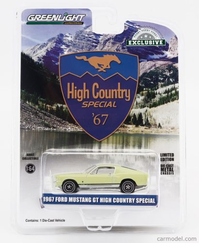 FORD USA  MUSTANG GT COUPE FASTBACK HIGH COUNTRY SPECIAL 1967  ASPEN GOLD