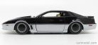PONTIAC  TRANS-AM - SUPERCAR - KNIGHT RIDER - KARR - AUTOMATED RIVING ROBOT - CON LUCI SCANNER ROSSE FUNZIONANTI  BLACK SILVER