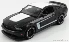 FORD USA  MUSTANG BOSS 302 COUPE 2012  MATT BLACK WHITE