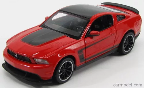 FORD USA  MUSTANG BOSS 302 2012  ORANGE BLACK