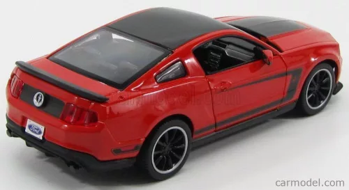 FORD USA  MUSTANG BOSS 302 2012  ORANGE BLACK