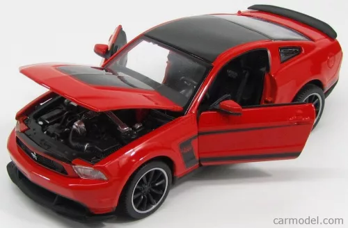 FORD USA  MUSTANG BOSS 302 2012  ORANGE BLACK