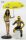 FIGURES  PILOTA VALENTINO ROSSI E OMBRELLINA GP LAGUNA SECA 2005  YELLOW BLACK