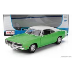 DODGE  CHARGER R/T COUPE 1969  GREEN WHITE