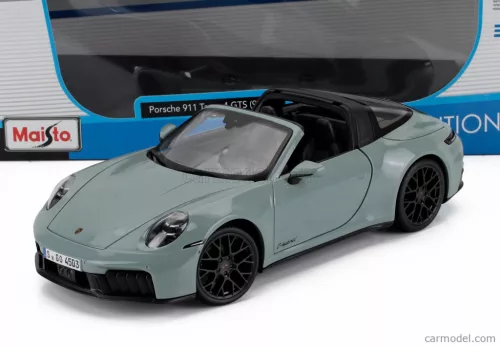 PORSCHE  911 992-2 TARGA 4 GTS T-HYBRID 2024  LIGHT GREEN GREY