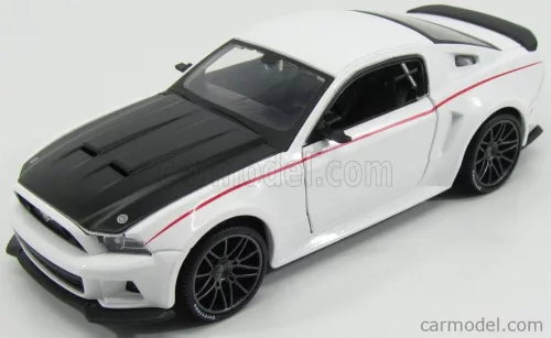 FORD USA  MUSTANG COUPE STREET RACER 2014  WHITE BLACK