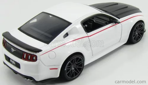 FORD USA  MUSTANG COUPE STREET RACER 2014  WHITE BLACK