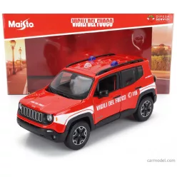 JEEP  RENEGADE VIGILI DEL FUOCO 2017  RED WHITE