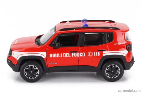 JEEP  RENEGADE VIGILI DEL FUOCO 2017  RED WHITE