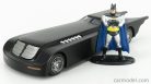 BATMAN  BATMOBILE THE ANIMATED SERIES WITH BATMAN FIGURE 1992  MATT BLACK