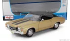 CHEVROLET  CHEVELLE SS 454 COUPE 1971  GOLD MET BLACK